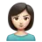 Person Pouting: Light Skin Tone