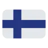 Flag: Finland Emoji 🇫🇮 image - Tossface style