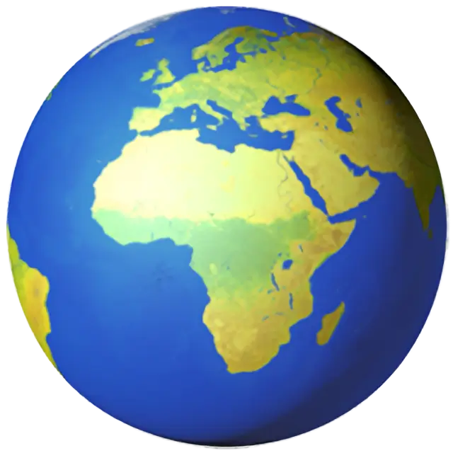 Globe Showing Europe-Africa