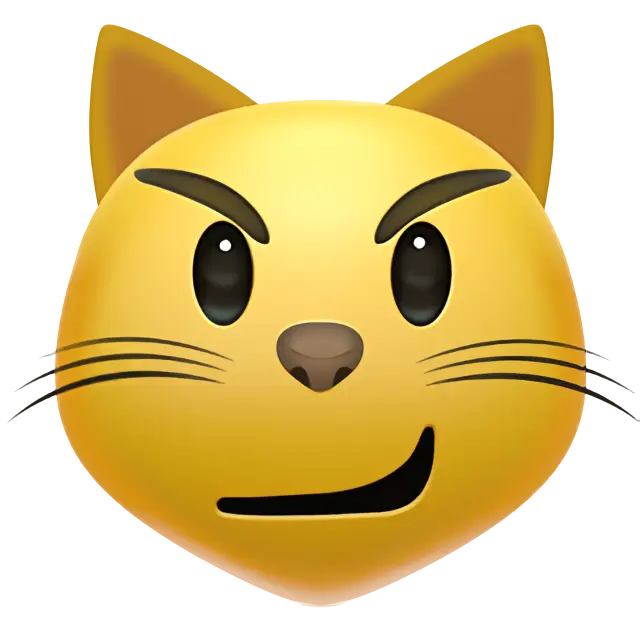 Cat With Wry Smile