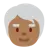 Older Person: Medium-Dark Skin Tone