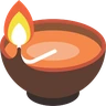Lâmpada Diya Emoji 🪔 image - Skype style