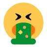 Face Vomiting Emoji 🤮 image - Tossface style