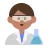 Man Scientist: Medium Skin Tone
