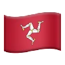 Flag: Isle Of Man Emoji 🇮🇲 image - Apple style