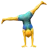 Man Cartwheeling