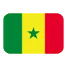 Flag: Senegal Emoji 🇸🇳 image - Tossface style