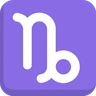 Capricorne Emoji ♑ image - Skype style