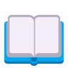 本を開く Emoji 📖 image - Microsoft Classic 2D style