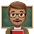 Man Teacher: Medium Skin Tone