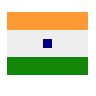 Flag: India Emoji 🇮🇳 image - SerenityOS style