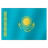 Flag: Kazakhstan