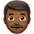 Man: Medium-Dark Skin Tone