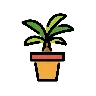 Roślina doniczkowa Emoji 🪴 image - OpenMoji style