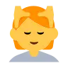얼굴 마사지 Emoji 💆 image - Tossface style