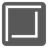 Black Square Button