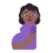 Pregnant Woman: Medium-Dark Skin Tone