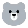 Polar Bear Emoji 🐻‍❄️ image - Tossface style