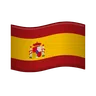 Flag: Spain Emoji 🇪🇸 image - Telegram style