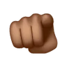 Index Pointing At The Viewer: Medium-Dark Skin Tone Emoji 🫵🏾 image - Samsung style