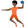 Person Playing Handball: Dark Skin Tone Emoji 🤾🏿 image - Twitter / X (Twemoji) style
