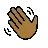 Waving Hand: Medium-Dark Skin Tone