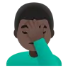 Man Facepalming: Dark Skin Tone Emoji 🤦🏿‍♂️ image - Google Noto Color style