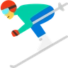 Kayakçı Emoji ⛷ image - Skype style