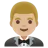 Man In Tuxedo: Medium-Light Skin Tone