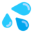 Splashing Sweat Symbol
