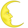 Última meia lua com rosto Emoji 🌜 image - Emojidex style