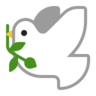 นกพิราบแห่งสันติภาพ Emoji 🕊 image - Microsoft Classic 2D style