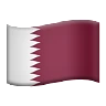 Flag: Qatar Emoji 🇶🇦 image - Apple style