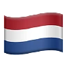 Flag: Netherlands Emoji 🇳🇱 image - Apple style