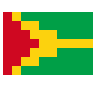Flag: Guyana Emoji 🇬🇾 image - SerenityOS style
