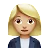 Woman Office Worker: Medium-Light Skin Tone