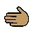 Leftwards Hand: Medium Skin Tone
