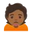 Person Frowning: Medium-Dark Skin Tone
