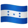 Flag: Honduras Emoji 🇭🇳 image - WhatsApp style