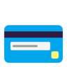 Kredi kartı Emoji 💳 image - Microsoft Classic 2D style