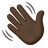 Waving Hand: Dark Skin Tone