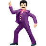 Man Dancing: Light Skin Tone Emoji 🕺🏻 image - Apple style