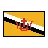 Flag: Brunei