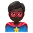 Superhero: Dark Skin Tone