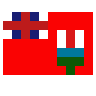 Flag: Bermuda Emoji 🇧🇲 image - SerenityOS style