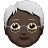 Older Person: Dark Skin Tone
