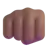 Oncoming Fist: Medium-Dark Skin Tone