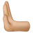 Leftwards Pushing Hand: Medium-Light Skin Tone