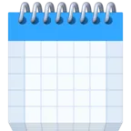 Calendario espiral almohadilla