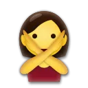 Person Gesturing No